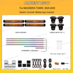 Dynamic Ambient Light Kits for Mahindra Thar5 2020-2025/Thar ROXX - Image 2